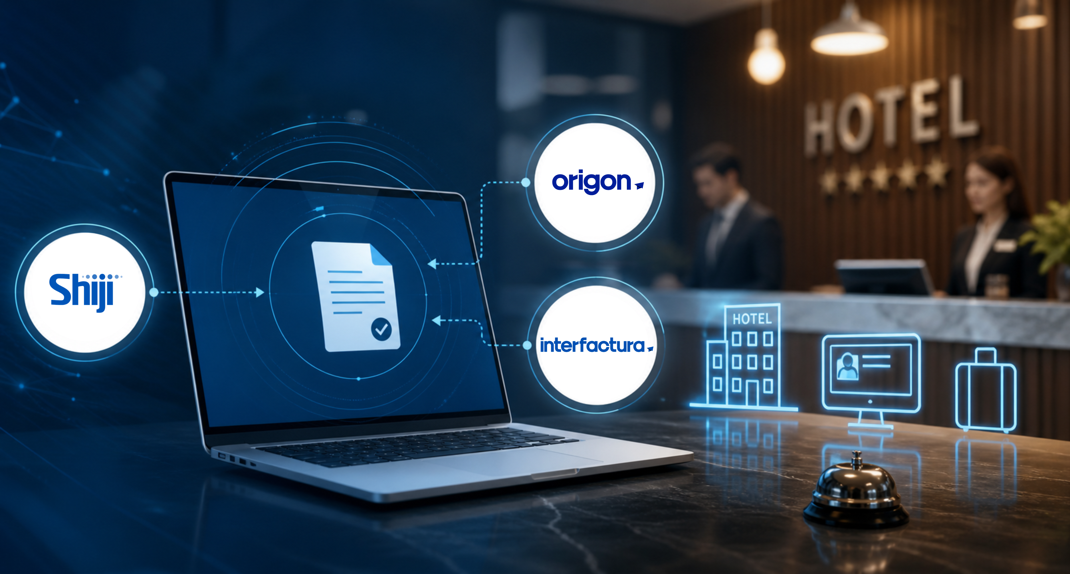 Origon Interfactura y Shiji integran tecnología para simplificar el cumplimiento fiscal en hoteles